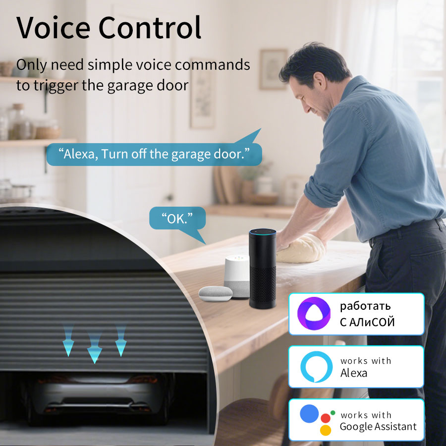 Tuya Smart WiFi or Zigbee Gara - Smart Home Wiz recension och pris