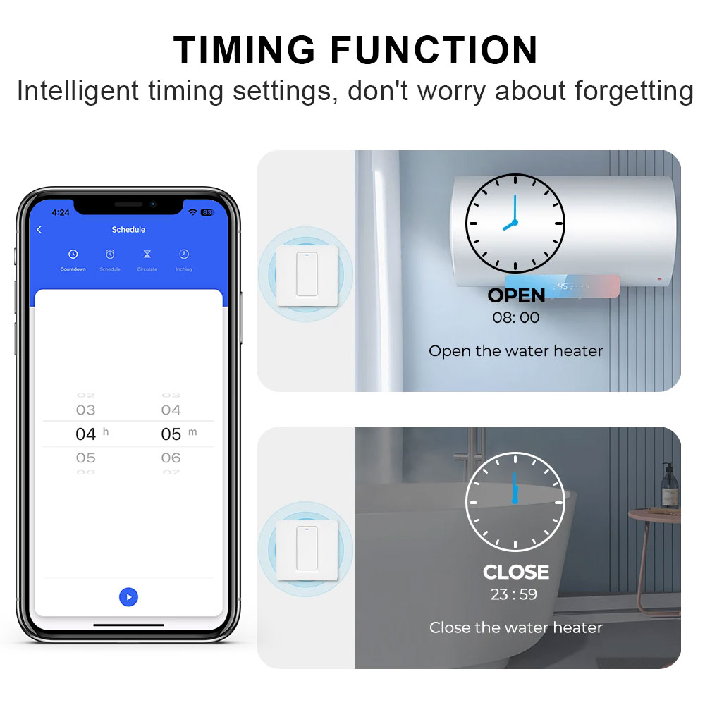 Smart Water Heater Switch/WiFi - Smart Home Wiz recension och pris