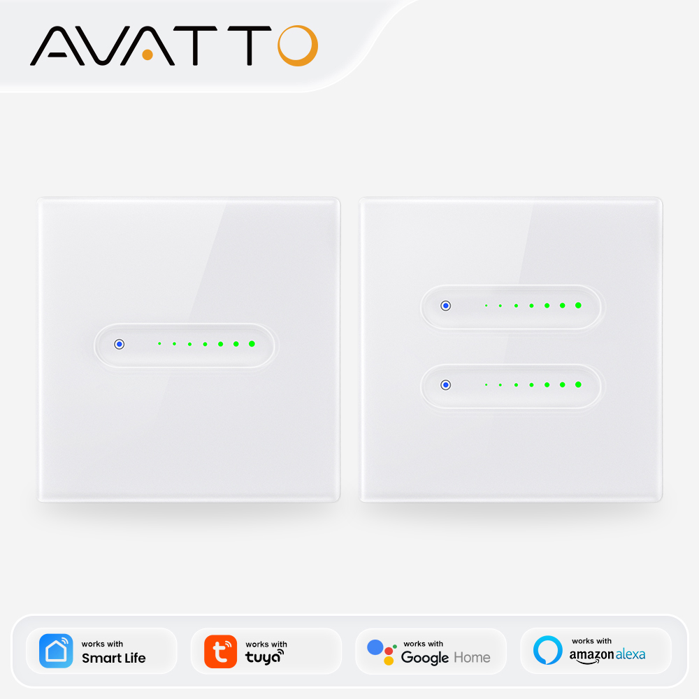 AVATTO WiFi 1/2 Gang Smart Dim - Smart Home Wiz recension och pris