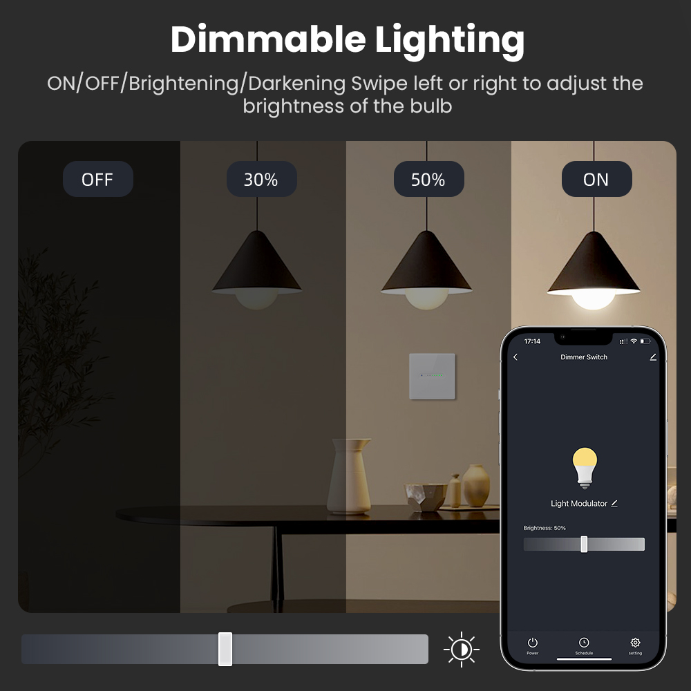 AVATTO WiFi 1/2 Gang Smart Dim - Smart Home Wiz recension och pris