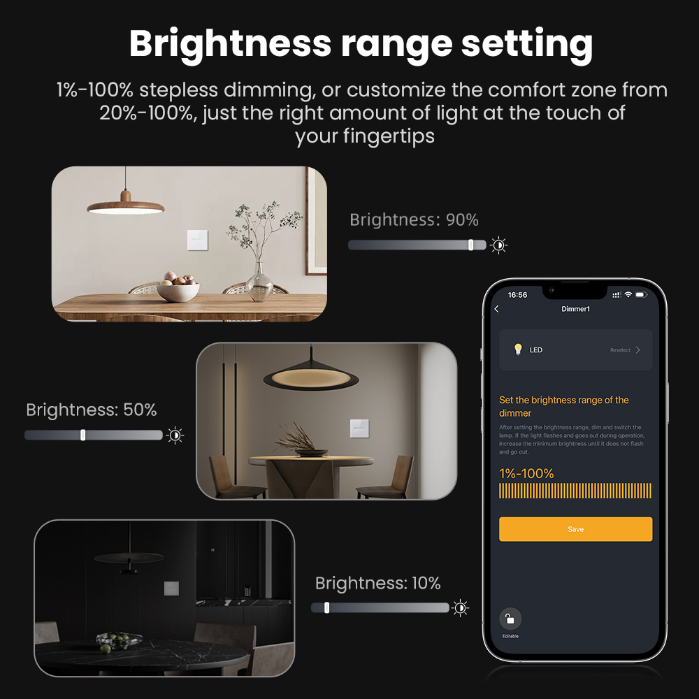 AVATTO WiFi 1/2 Gang Smart Dim - Smart Home Wiz recension och pris