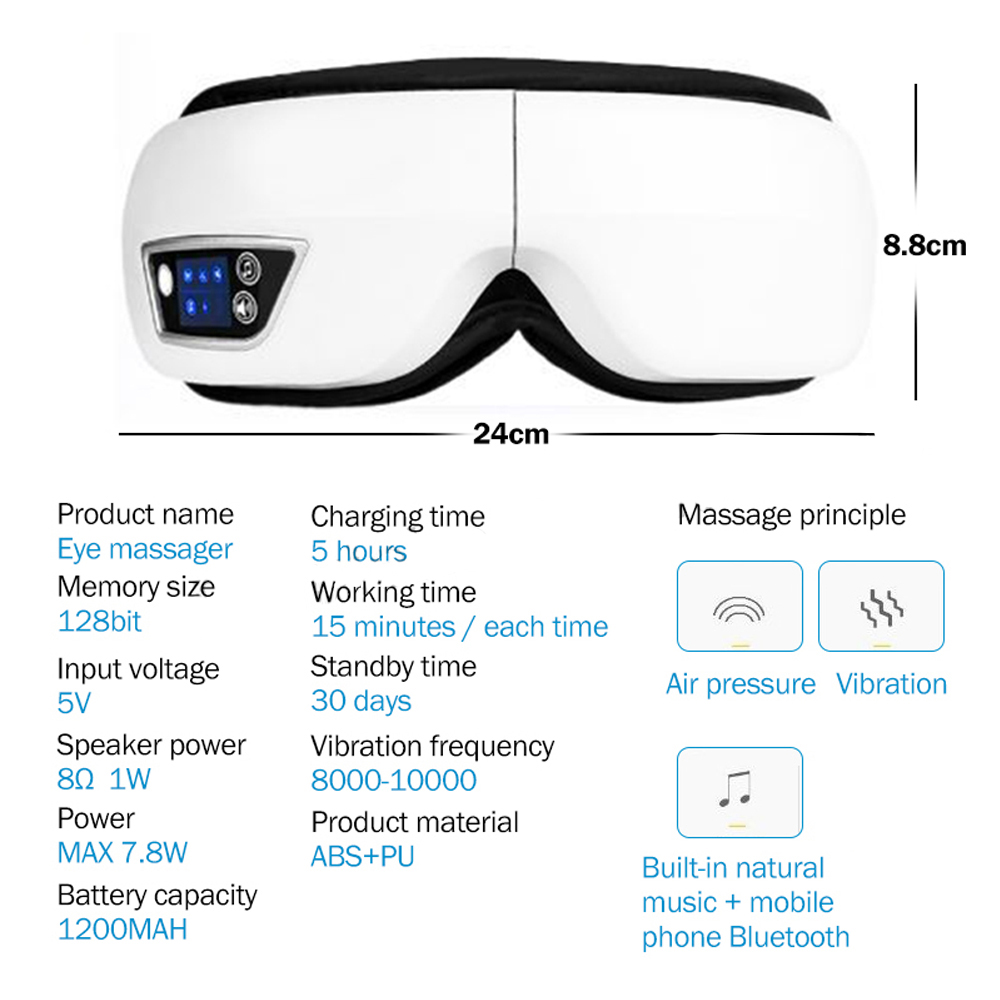 Smart Portable Vibration Eye M - Smart Home Solution recension och pris