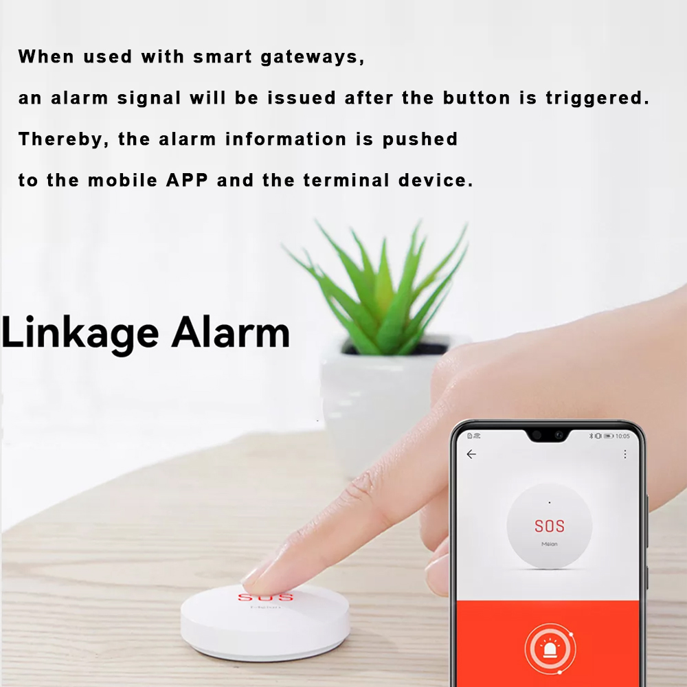 Meian Zigbee Tuya SOS Emergenc - Smart Home Automation System recension och pris
