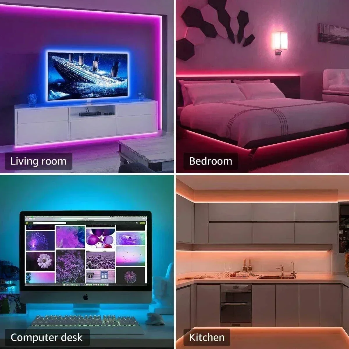 Smart RGB LED Gaming Light Str - Smart Home Lighting recension och pris