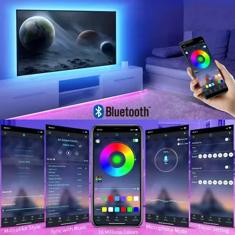Smart RGB LED Gaming Light Str - Smart Home Lighting recension och pris