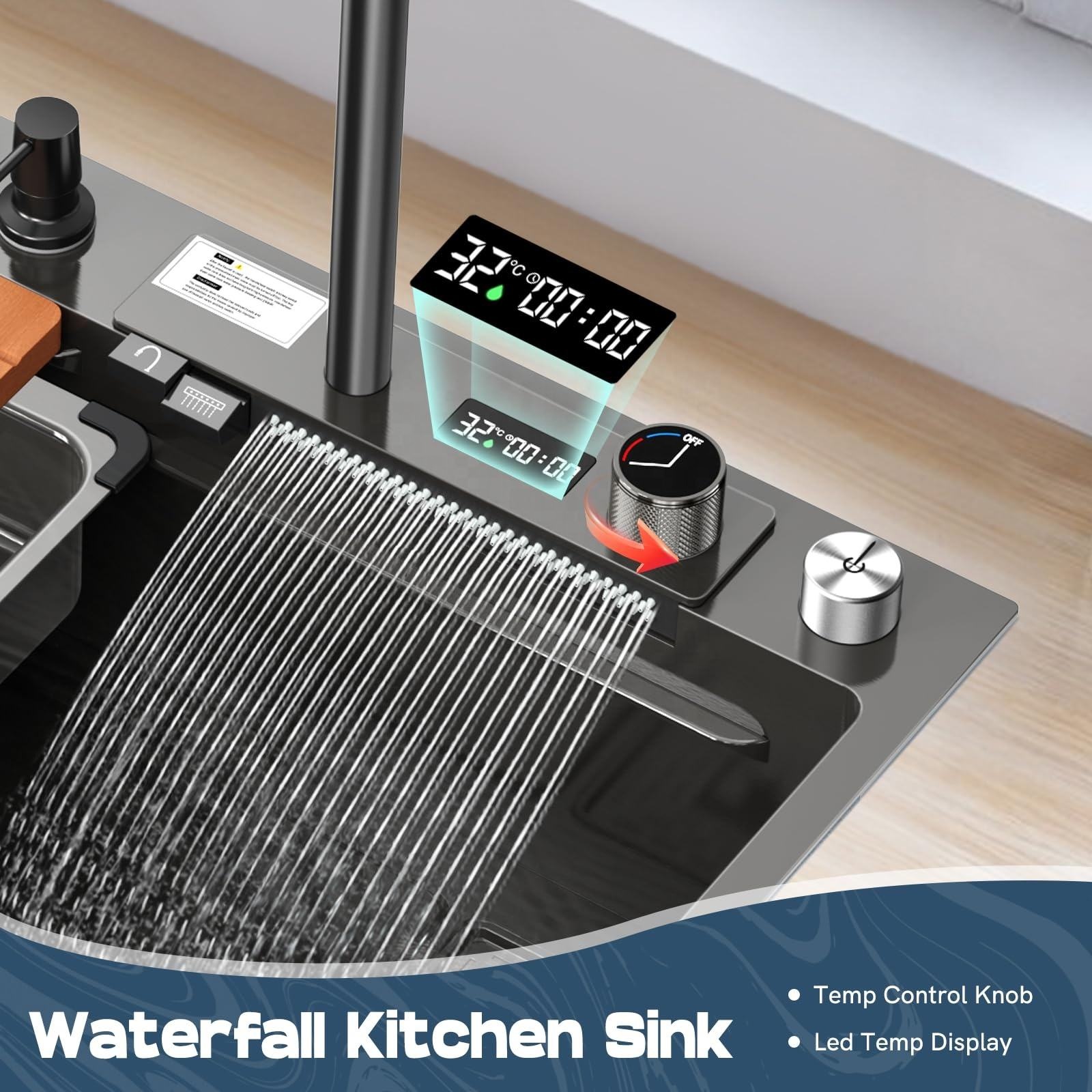 Modern Smart Stainless Steel N - Smart Home Kitchen recension och pris