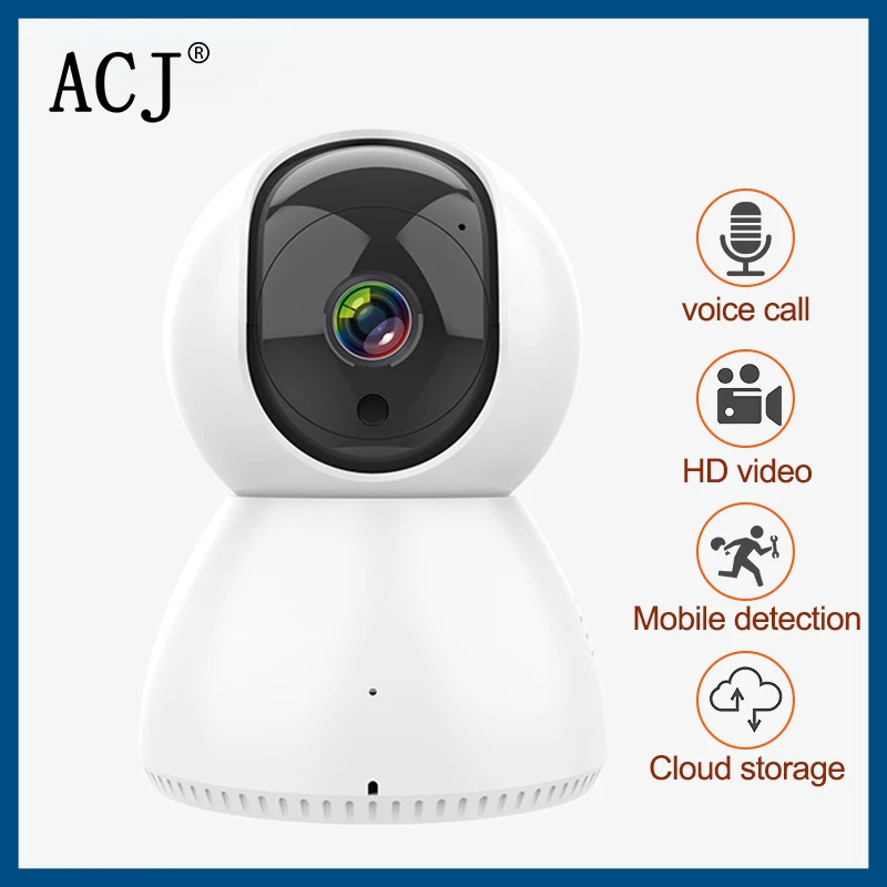 400W Smart Tuya Indoor Camera  - Smart Baby Night Light recension och pris
