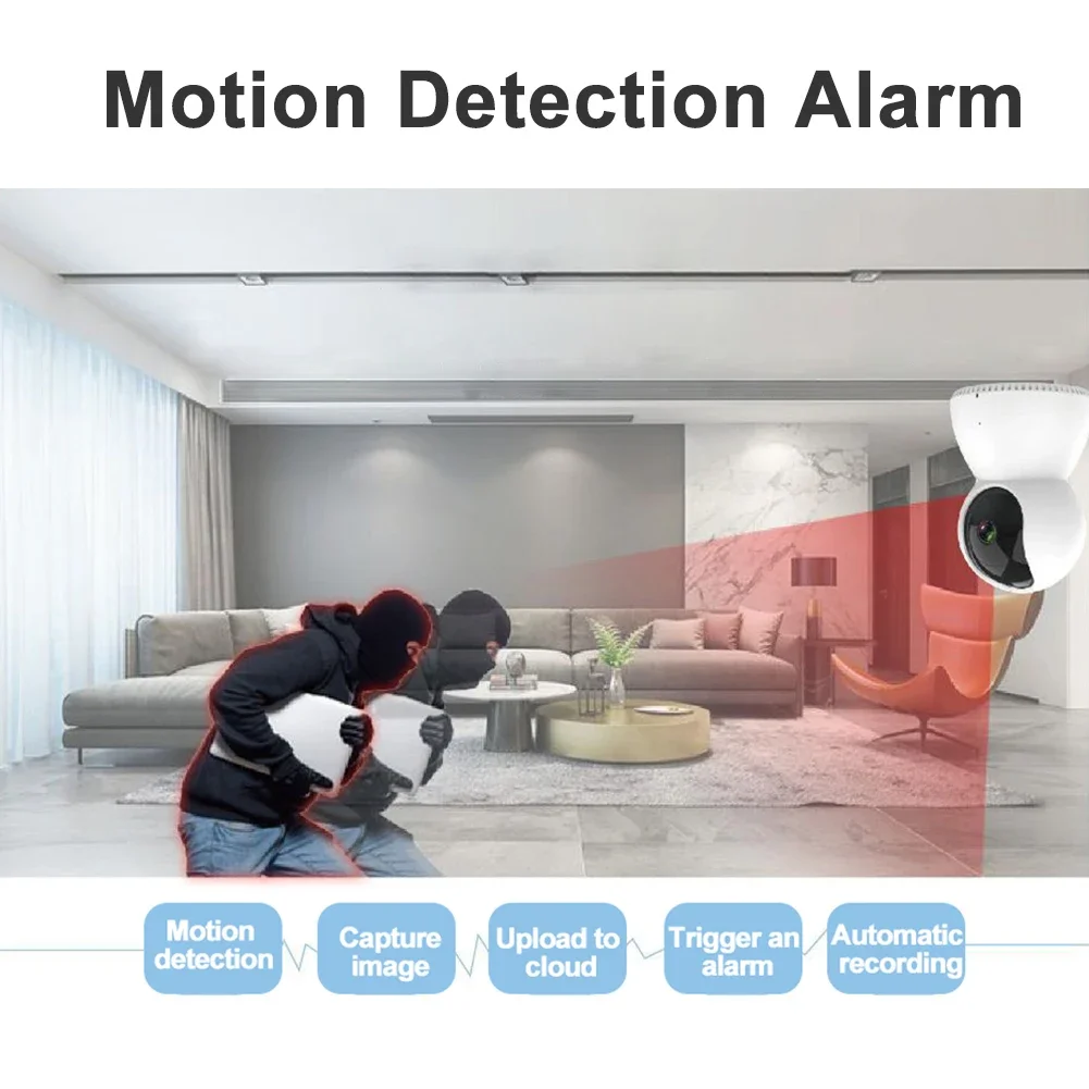 400W Smart Tuya Indoor Camera  - Smart Baby Night Light recension och pris