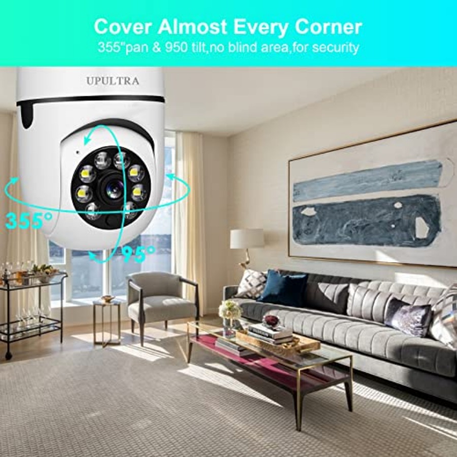 Light Bulb 1080P Security Wire - Smart Home Lighting recension och pris