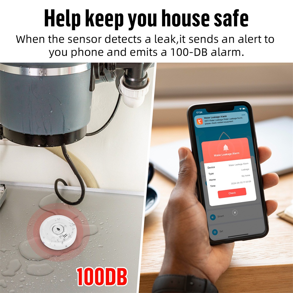 Fuers Water Leakage Detector S - Smart Home Automation System recension och pris