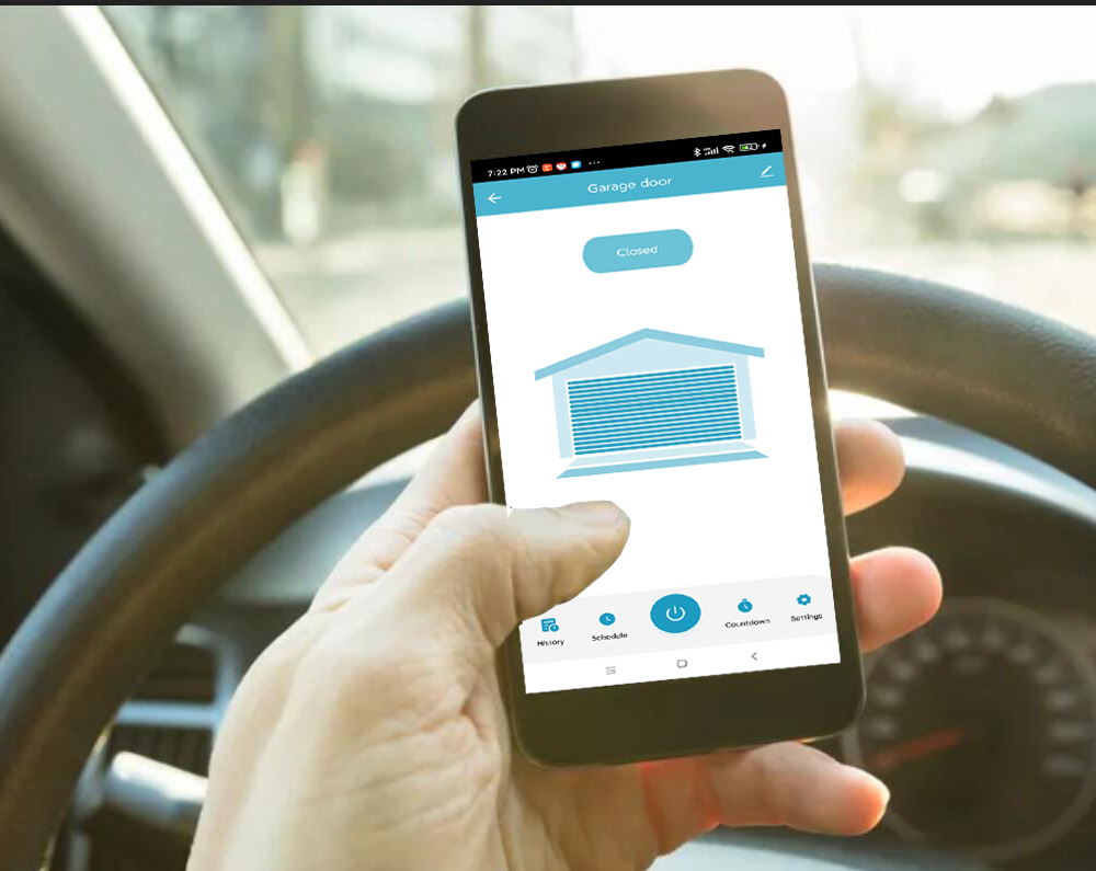 Smart Garage Door Opener Contr - Smart Home Control Panel recension och pris