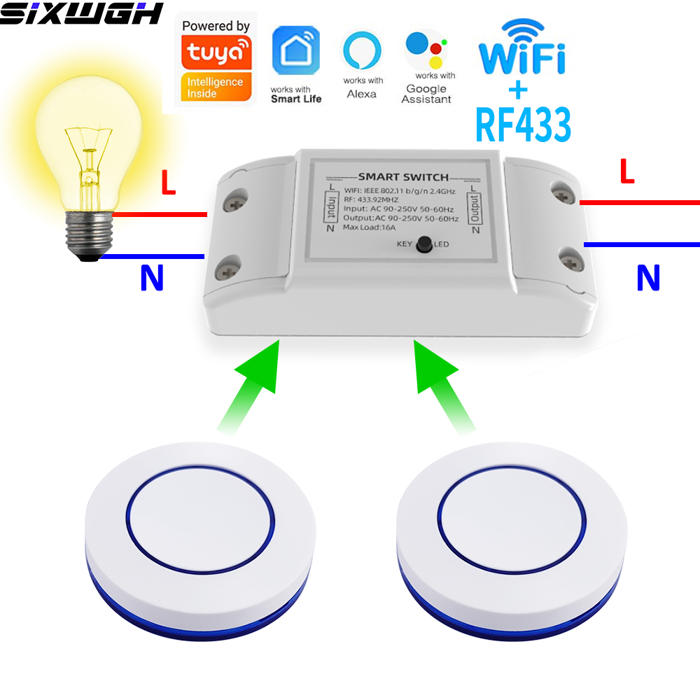 16A WiFi Tuya Smart Switch Wir - Smart Home Wiz recension och pris