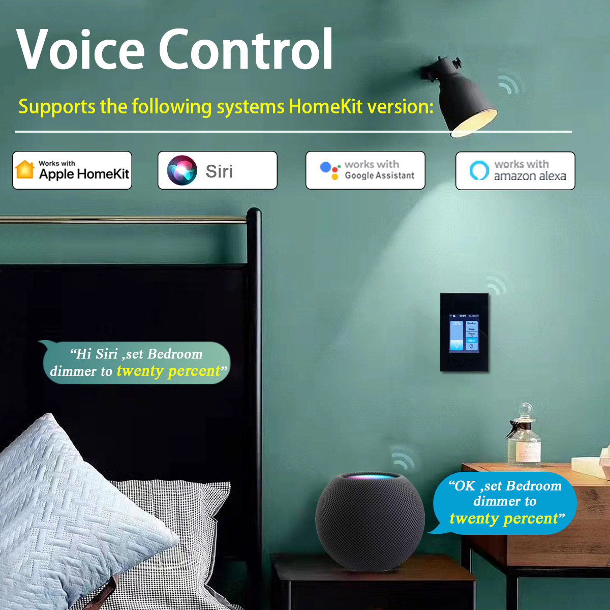 Lanbon Switch 8 Homekit 5 in 1 - Smart Home Control Panel recension och pris