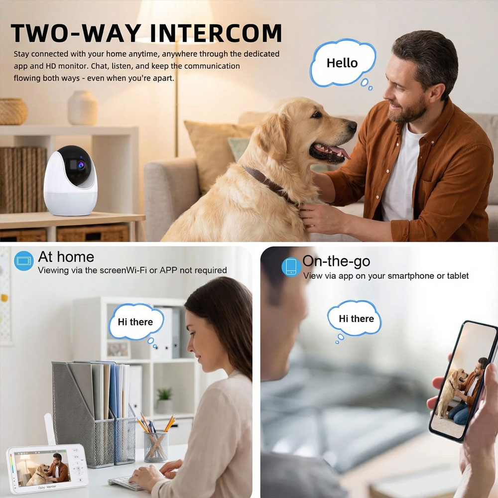 Smart Baby Monitor with Night  - Smart Baby Night Light recension och pris