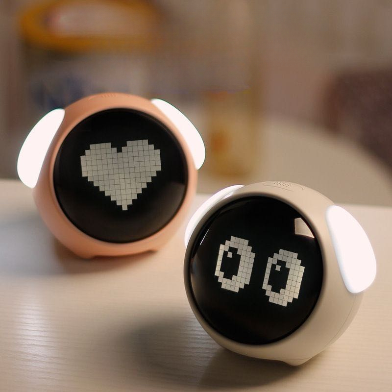Cute Expression Alarm Clock Sn - Smart Baby Night Light recension och pris