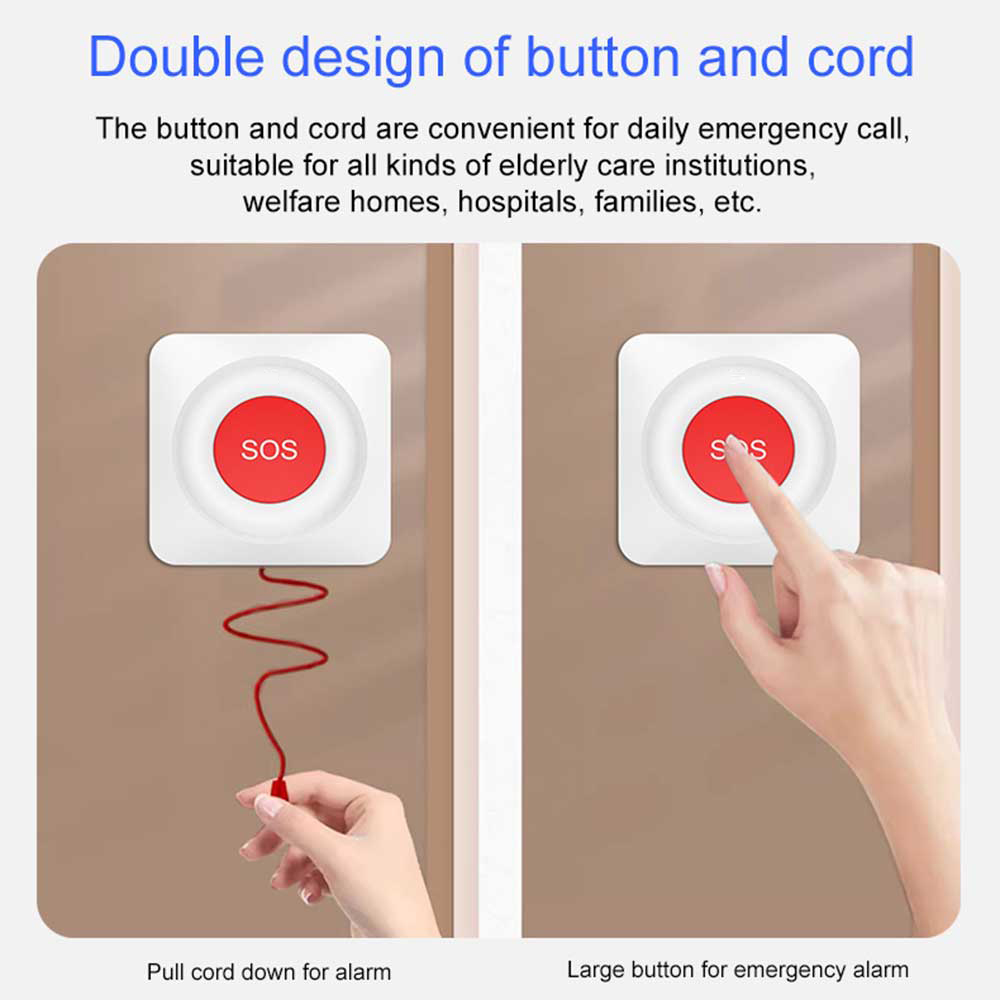 WIFI Zigbee Buttontons SOS Pus - Smart Home Network recension och pris