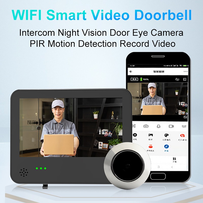 Tuya Smart WIFI Video Doorbell - Wifi Doorbell Camera recension och pris