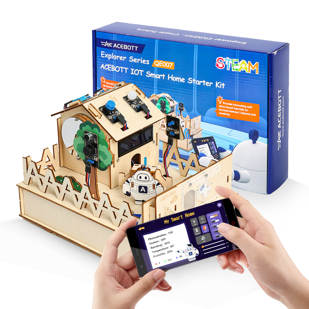 ACEBOTT DIY Smart Home Kit for - Smart Home Arduino Project recension och pris