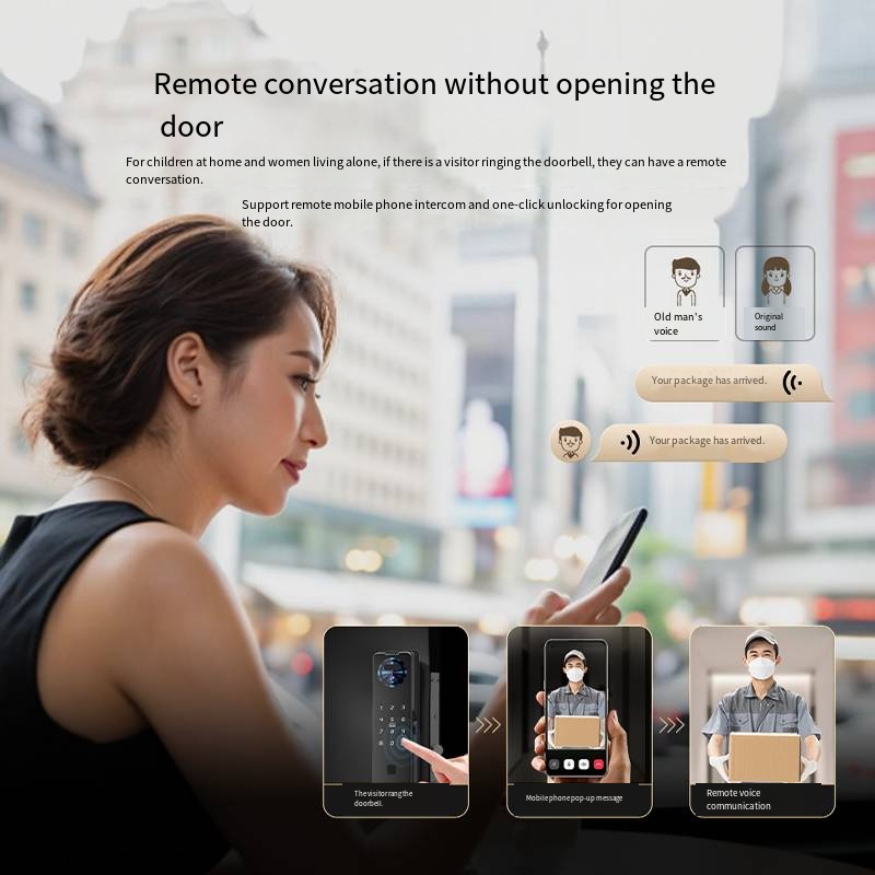 YN S11M Smart Home Digital Ele - Wifi Doorbell Camera recension och pris