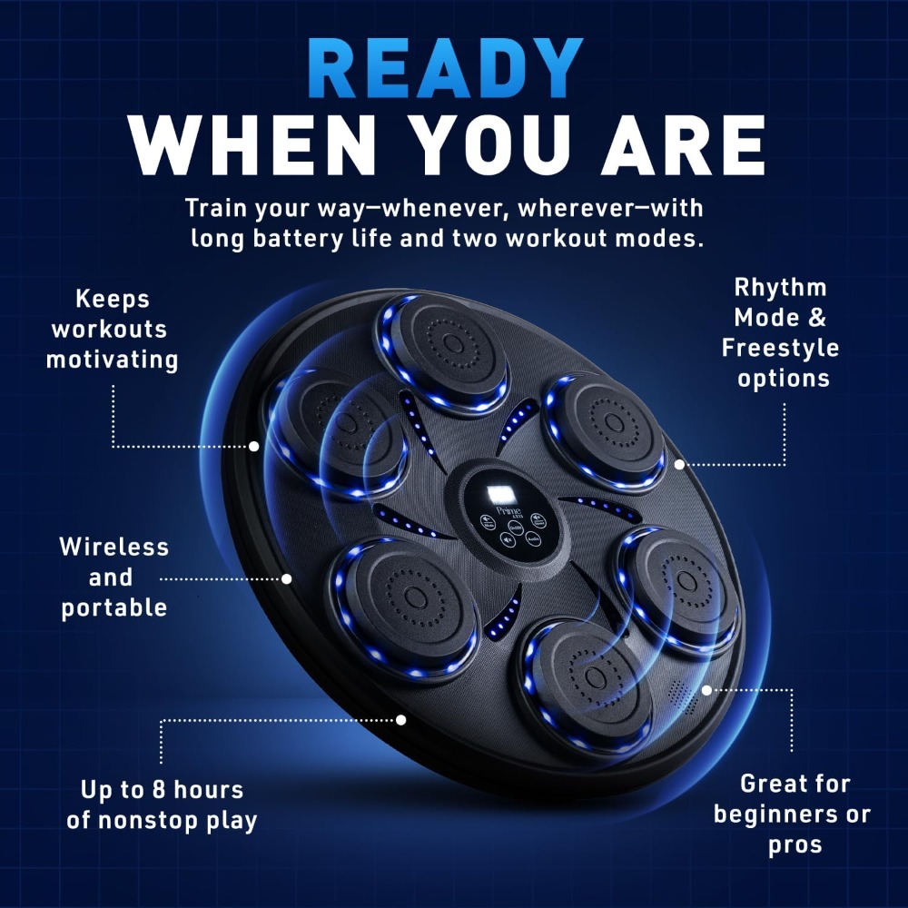 Smart Music Boxing Machine wit - Smart Home Lighting recension och pris