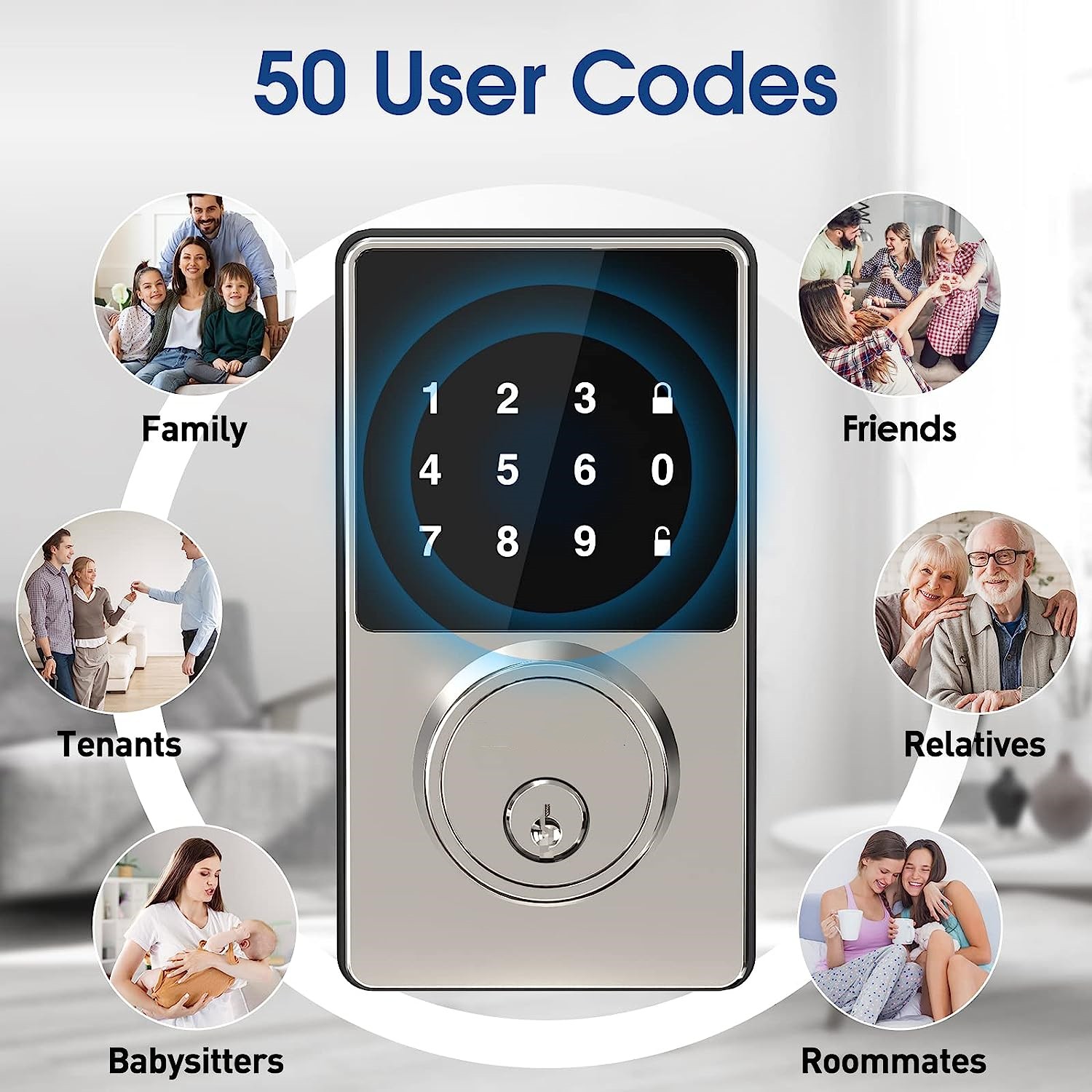 Smart Lock with Password, Keyl - Smart Home Lock recension och pris
