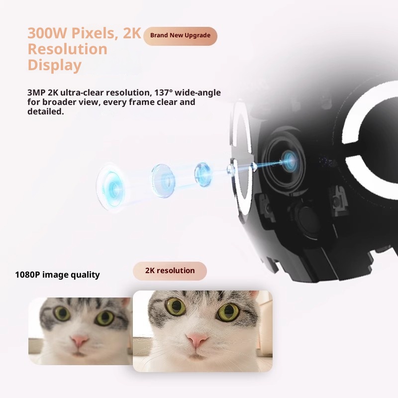 Enabot ROLA Mini Smart Robot I - Smart Home Camera recension och pris