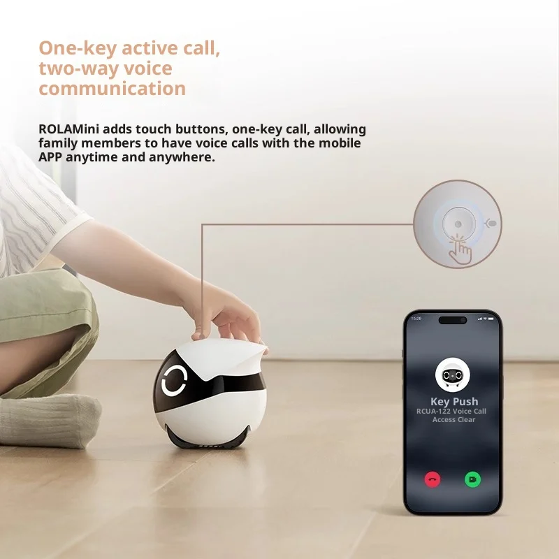 Enabot ROLA Mini Smart Robot I - Smart Home Camera recension och pris