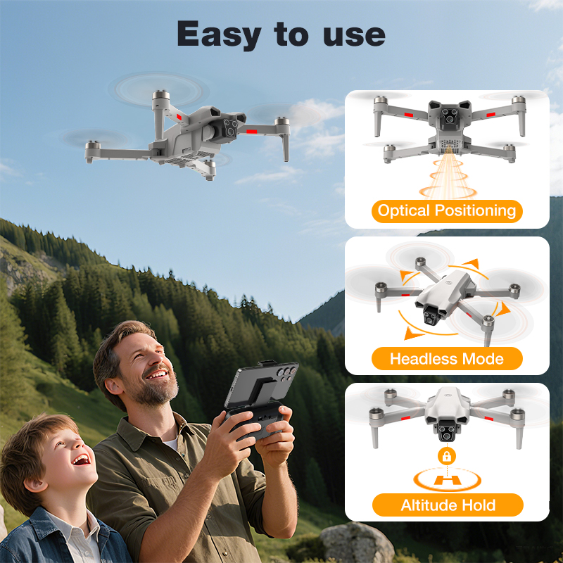 NEW Hot L017 Pro Drone Brushle - Smart Home Camera recension och pris