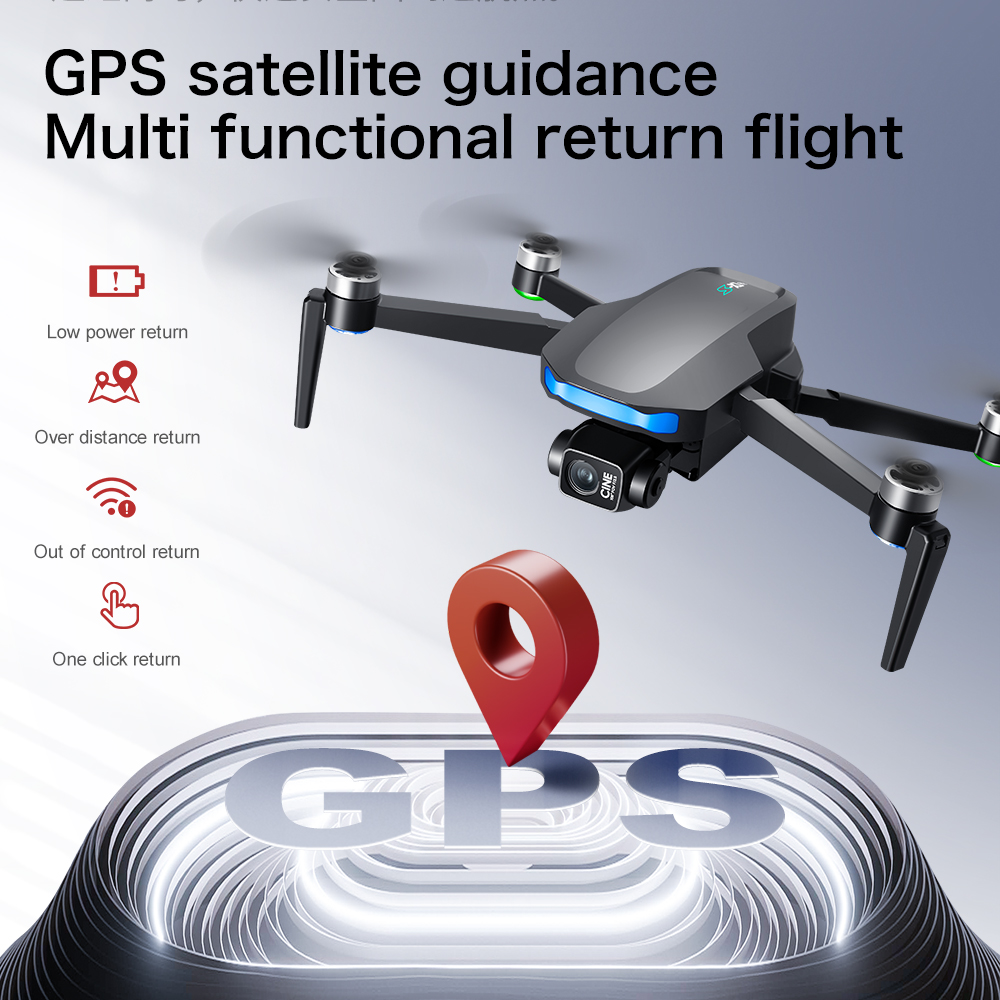 New S-X1 MAX Drone GPS 8K Prof - Smart Home Camera recension och pris
