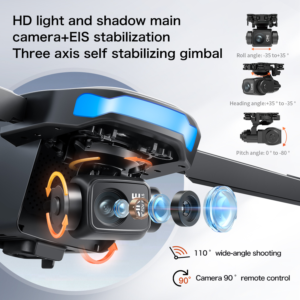 New S-X1 MAX Drone GPS 8K Prof - Smart Home Camera recension och pris