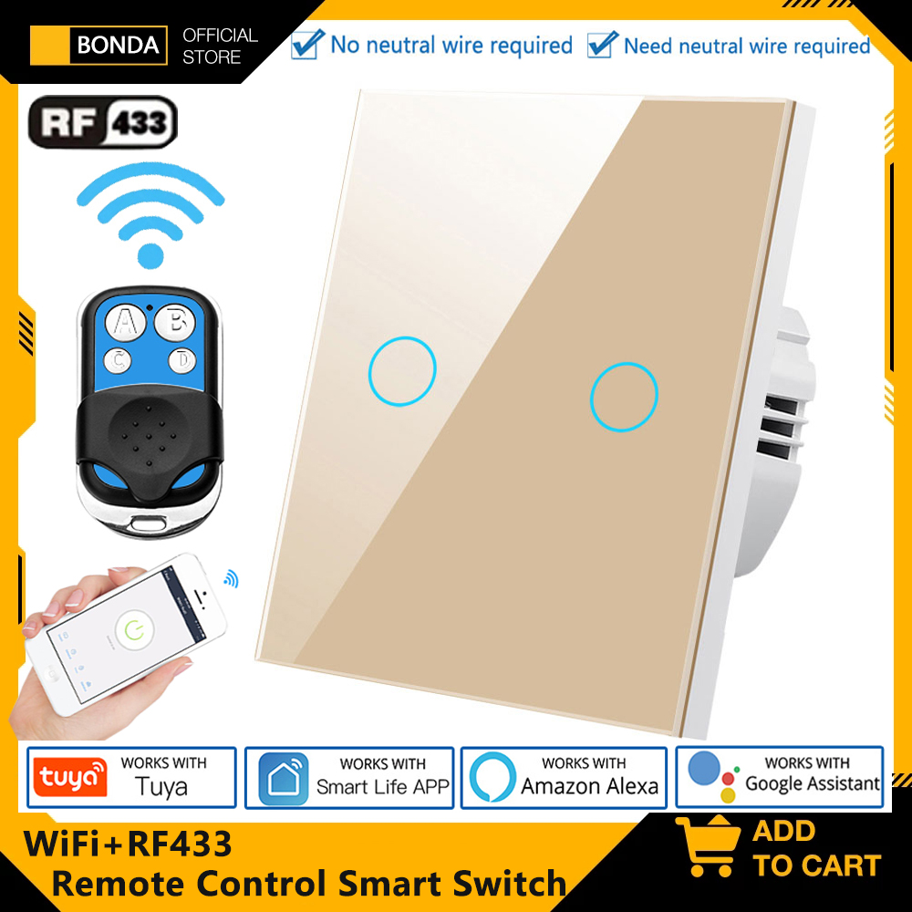 Tuya EU WiFi+RF433 Smart Remot - Smart Home Wiz recension och pris