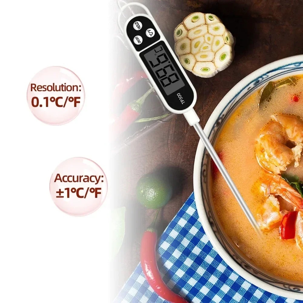 Digital Kitchen Food Thermomet - Smart Home Utensils recension och pris