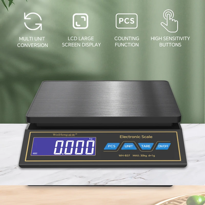 LCD Digital Kitchen Scale 30kg - Smart Home Utensils recension och pris