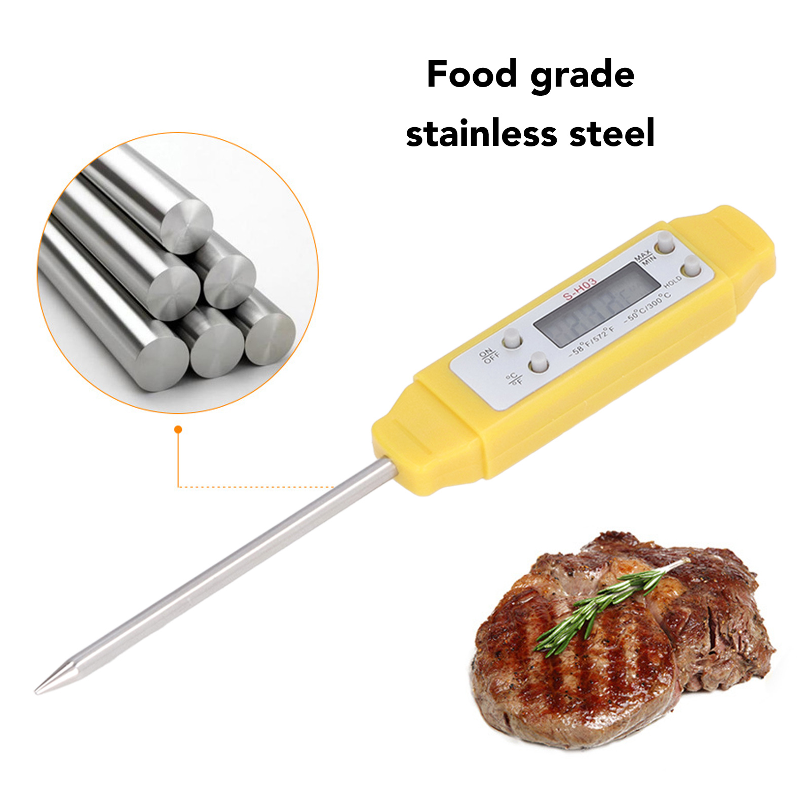 Digital Food Thermometer Autom - Smart Home Utensils recension och pris