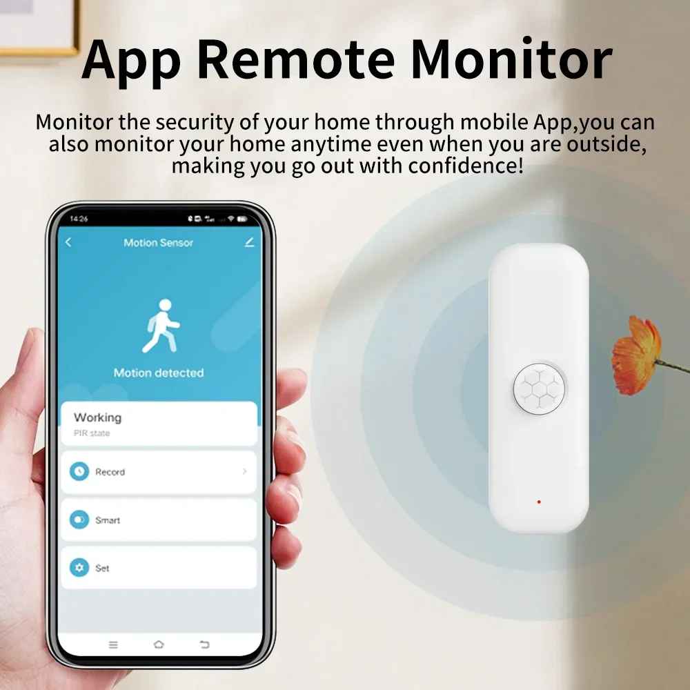 Tuya WiFI Motion Sensor PIR Sm - Smart Home Wiz recension och pris