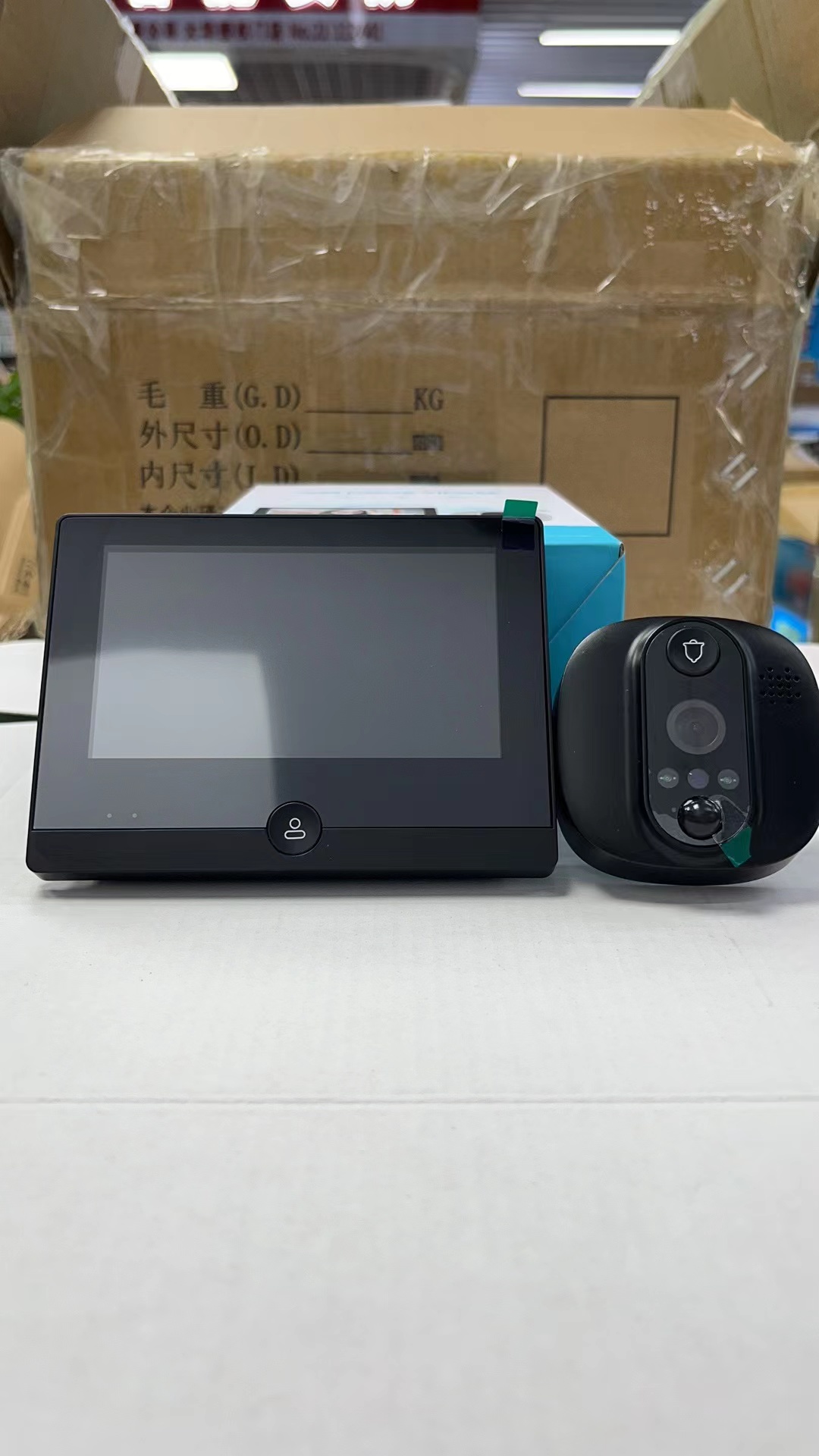 4.3 Inch IPS Screen 2MP 1080P  - Wifi Doorbell Camera recension och pris
