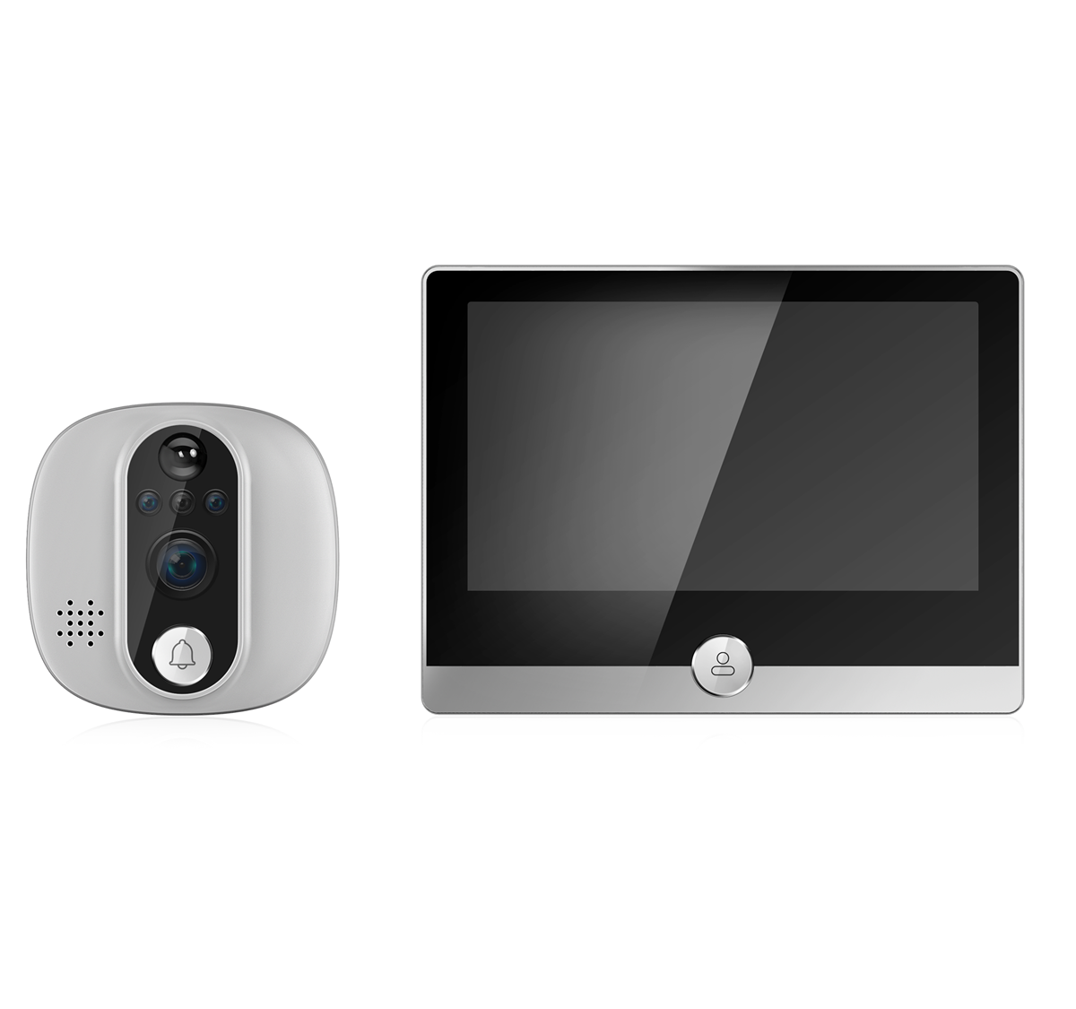 4.3 Inch IPS Screen 2MP 1080P  - Wifi Doorbell Camera recension och pris