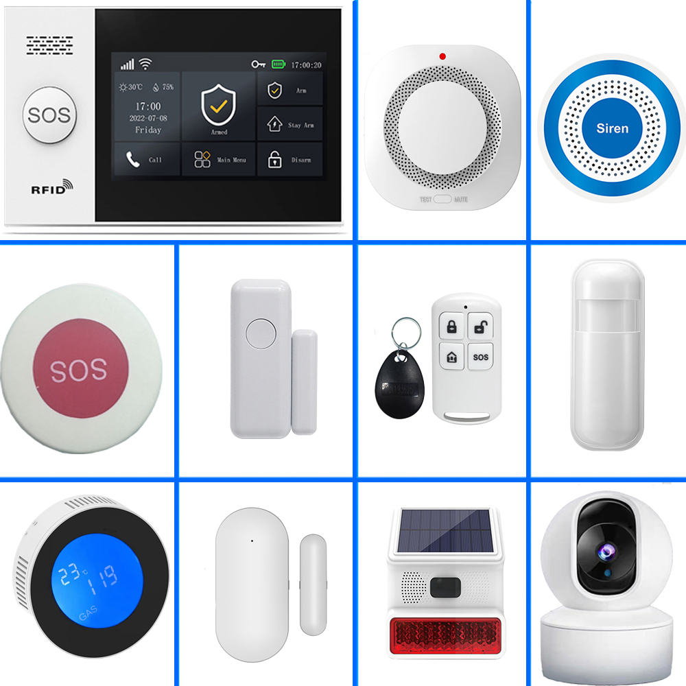 PGST 4G Tuya Smart Home Alarm  - Smart Home Automation System recension och pris