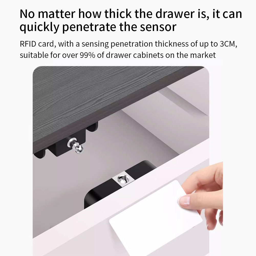 Tuya Hidden Cabinet Lock RFID  - Smart Home Lock recension och pris