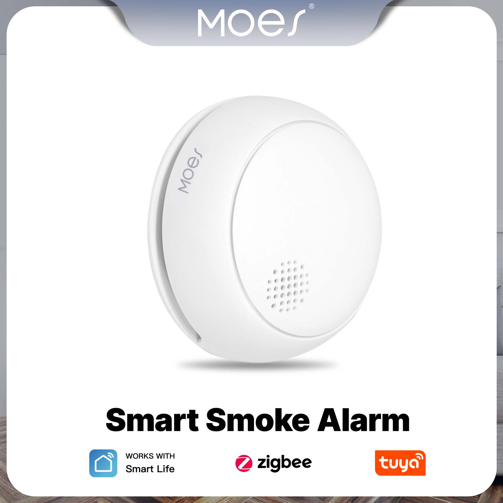 MOES ZigBee Smart Smoke Alarm  - Smart Home Kitchen recension och pris