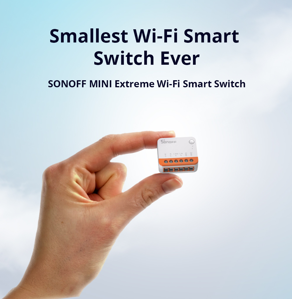Sonoff Mini R4 Extreme Wifi Sm - Smart Home Wiz recension och pris
